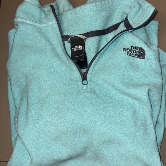 The North Face Tops - The North Face Aqua Fleece Half-Zip